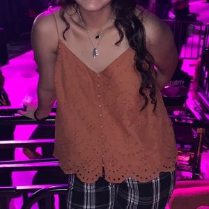 Burnt Orange Tank Top